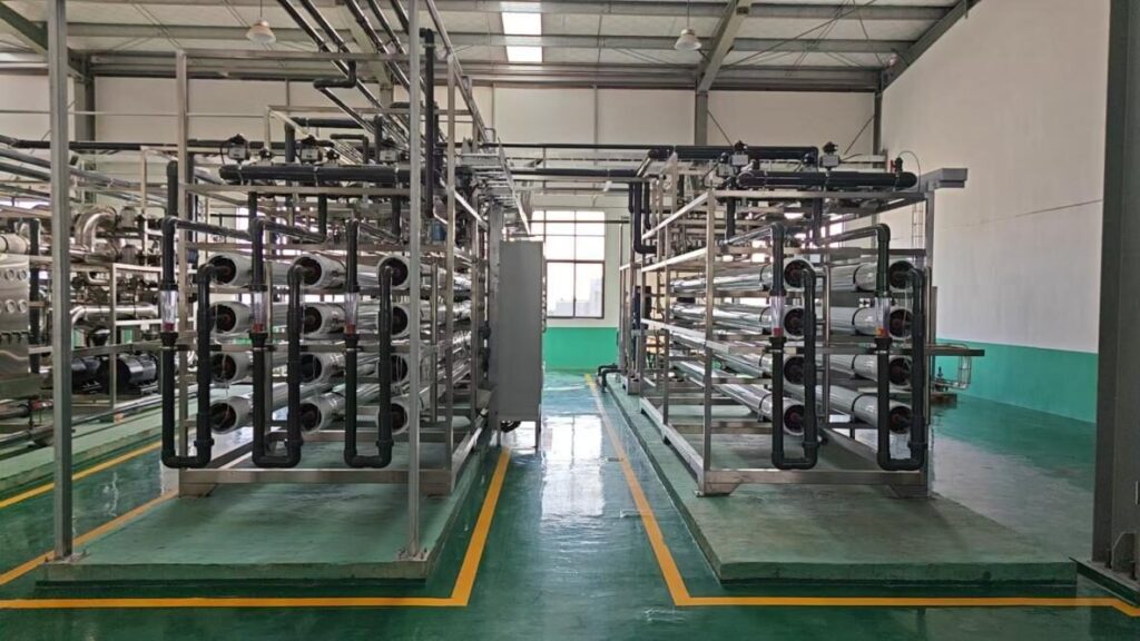 福建省某能源项目焦化废水一二价格分盐